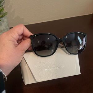 Michael Kors Black Square Sunglasses
